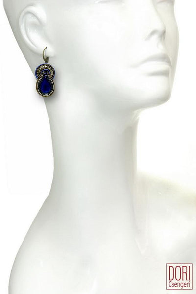 Luminari Blue Earrings