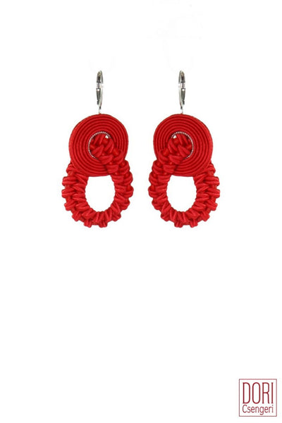 Amelie casual Red Earrings