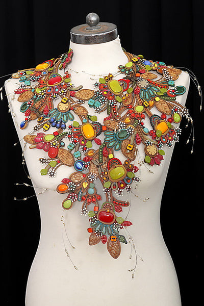 Collectable Naive Art Necklace