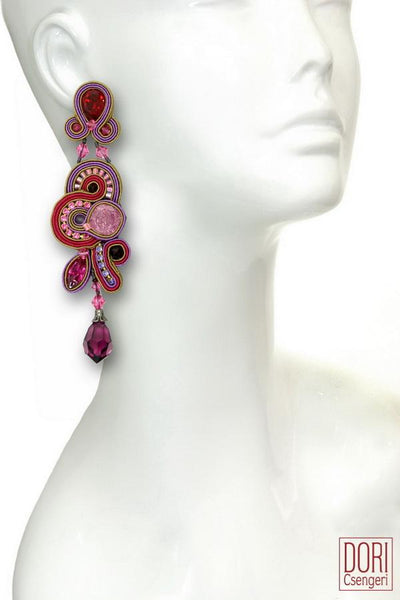 Cerise Couture Earrings