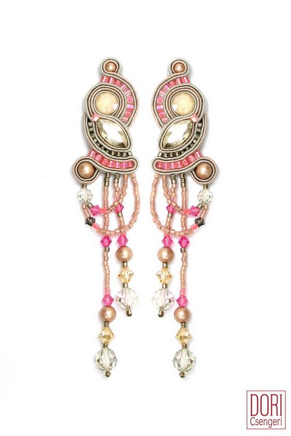 Cat Eyes with Gold Chain Arms - Pink – Sierra Darien