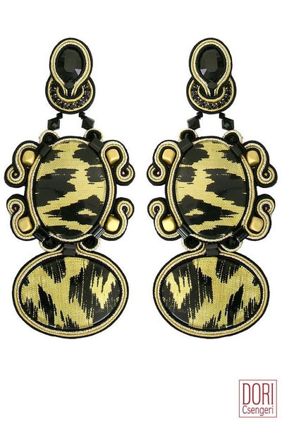 Zafirah Leopard Earrings