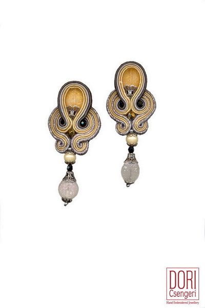 Python-Natural Classic Earrings