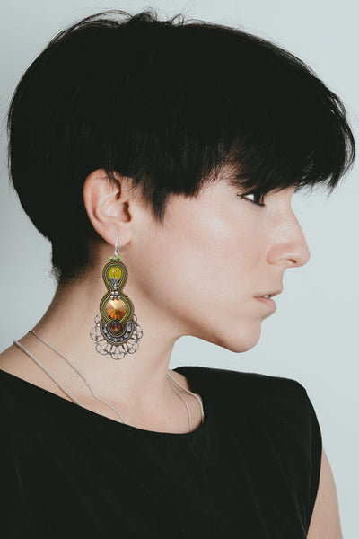 Olivine Stylish Earrings