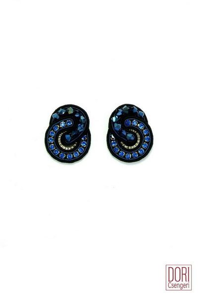 Blue Glam Day To Evening Earrings
