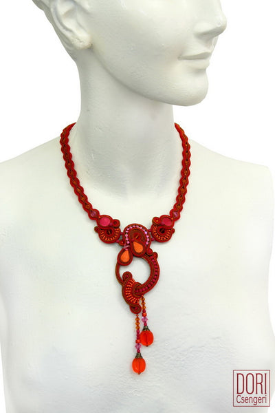 Alexa Red Necklace
