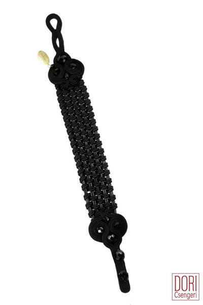 Amelie Trendy Black Bracelet