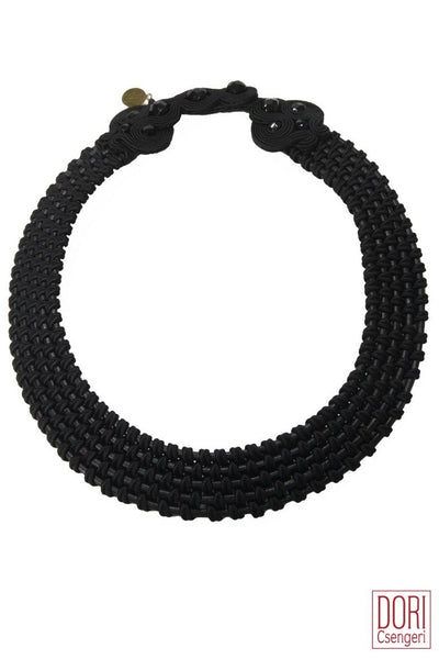 Amelie Trendy Black Collar necklace