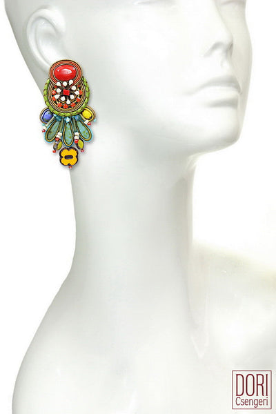 Collectable Naive Art Chic Earrings