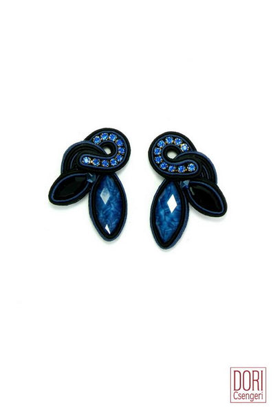 Blue Glam Elegant Earrings