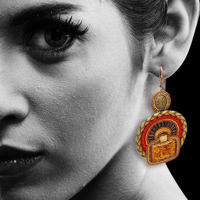 Gemma Exceptional Jewel Tone Earrings