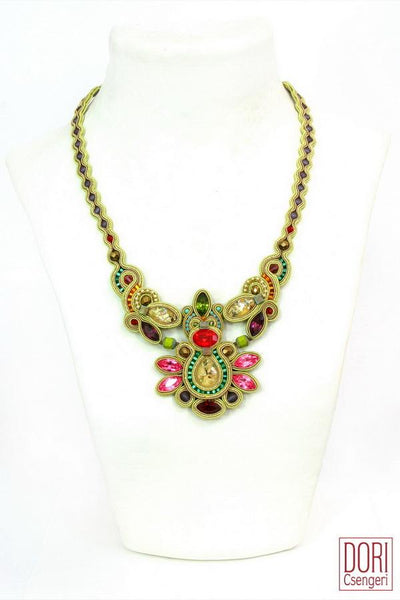Maharajah Elegant Jewel Tone Necklace