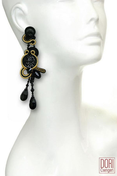 Nocturne Statement Cocktail Earrings