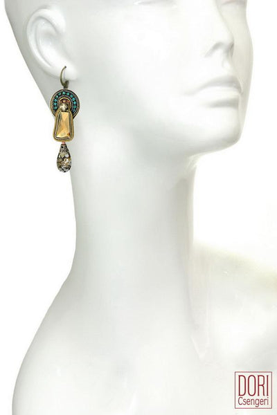 Paris Art Deco Earrings